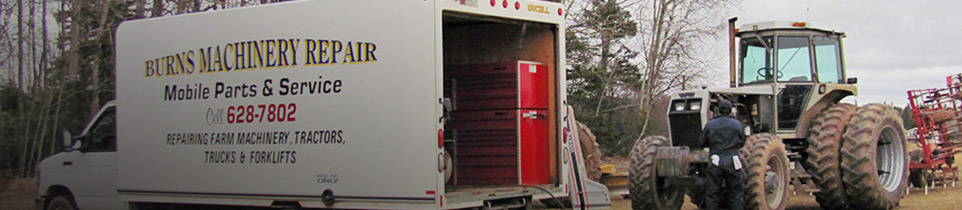 Burns Machinery Repair | Contact Licensed Mechanic via phone & email | PEI & Maritimes